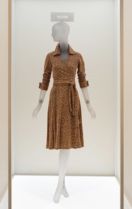 Diane von Fürstenberg's wrap dress, designed in the 1970s